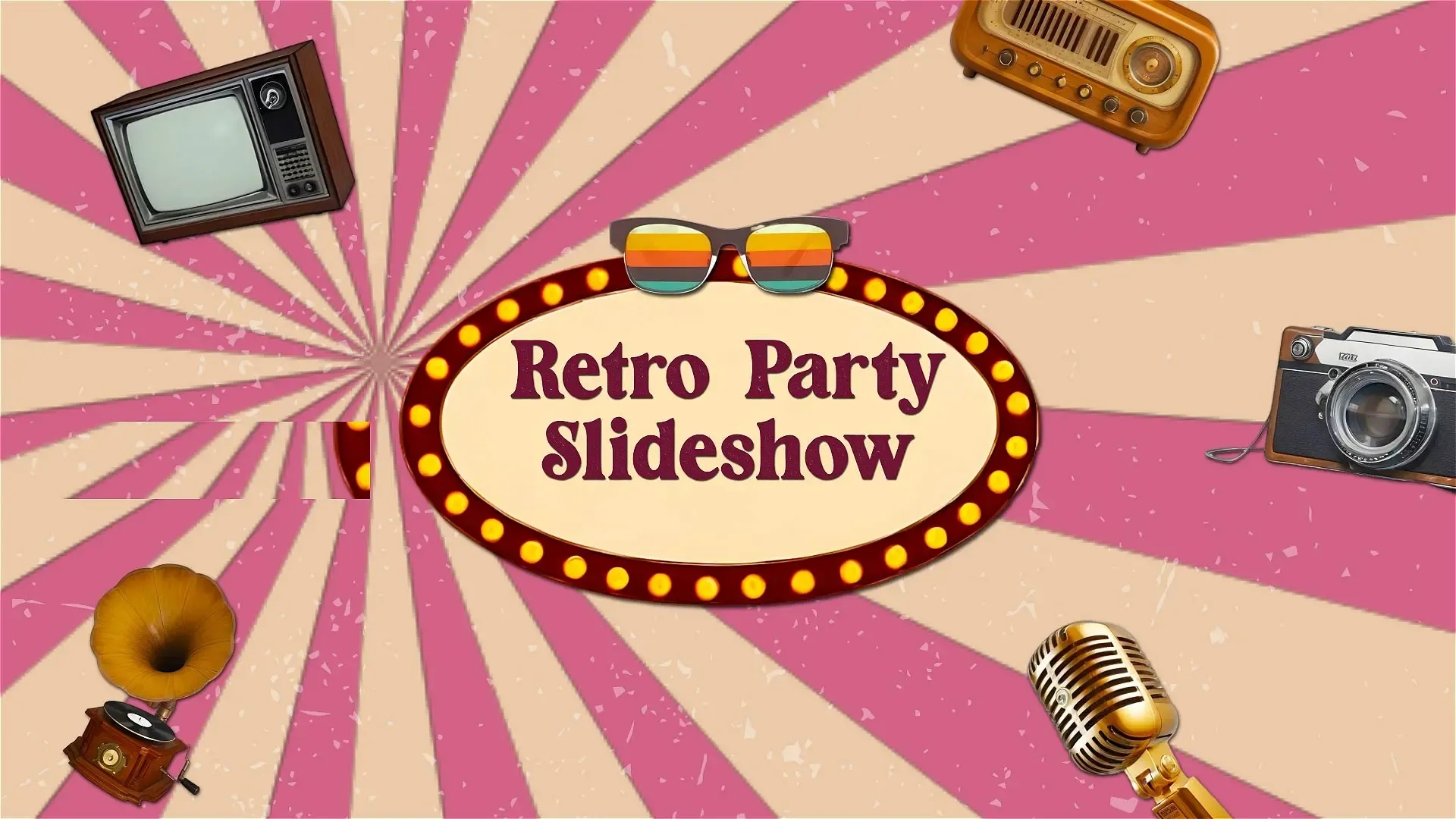 Classic Retro Party Slideshow